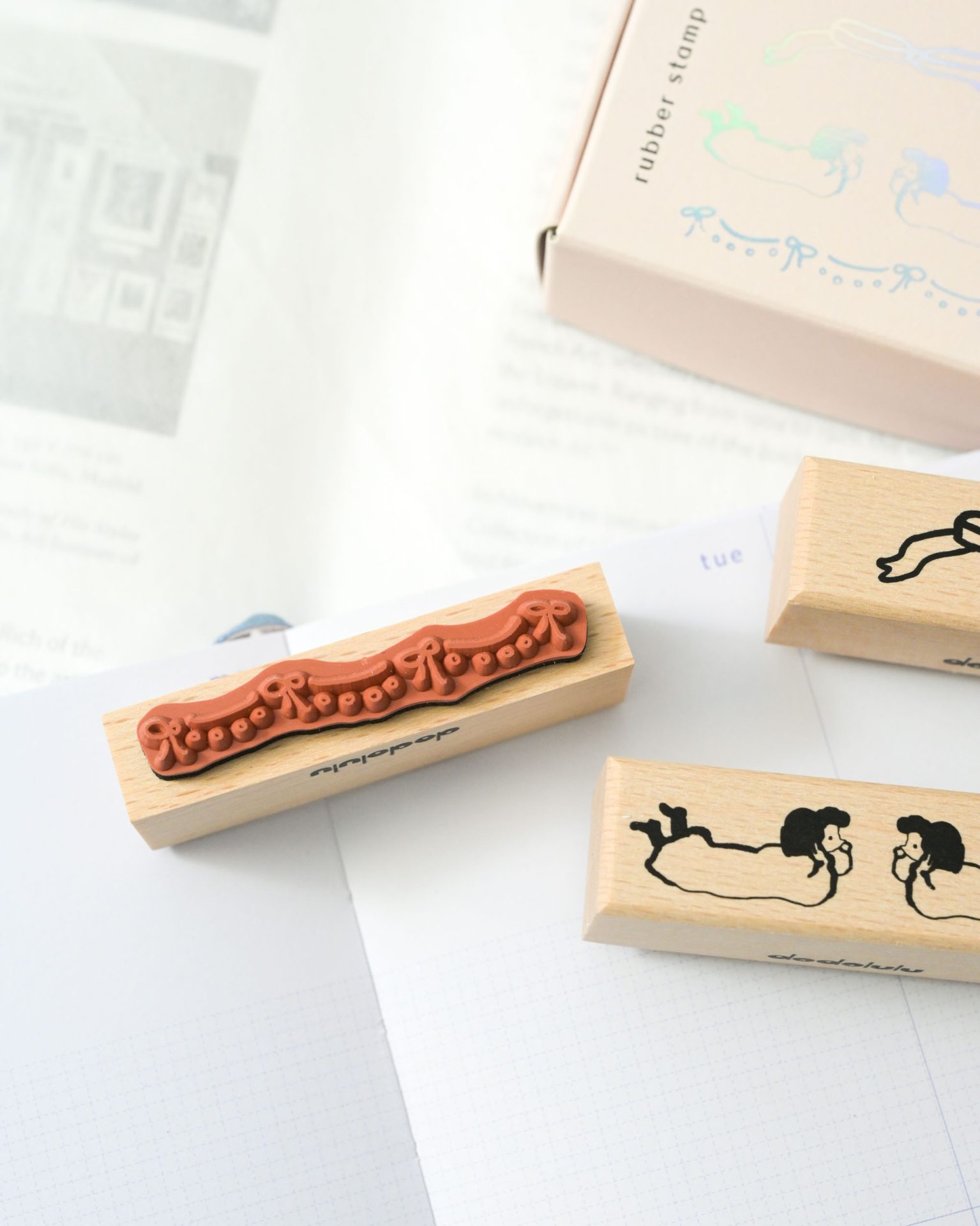 Dodolulu Wooden Stamp Set – Beholding — gallery