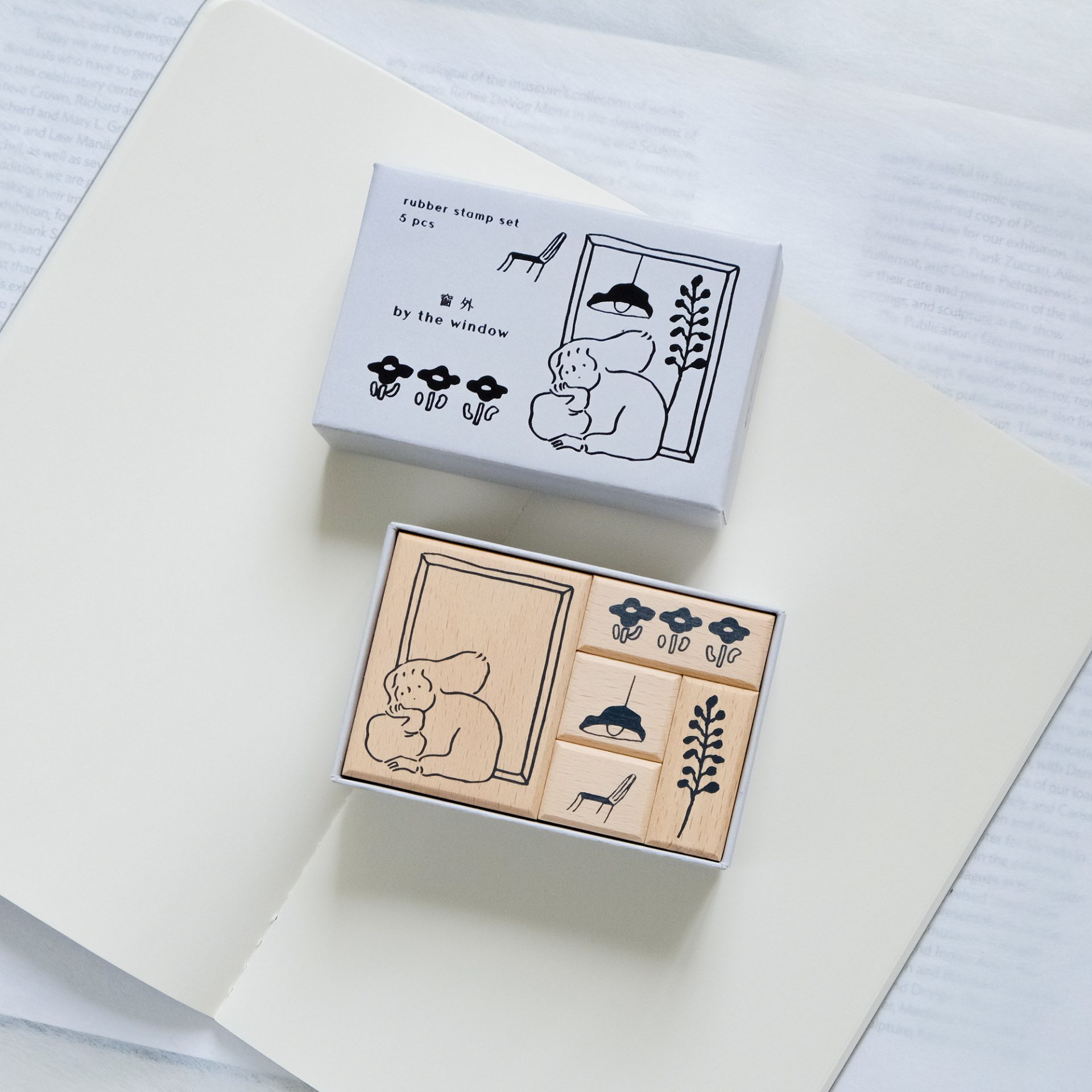 Dodolulu Wooden Stamp Set – By the Window