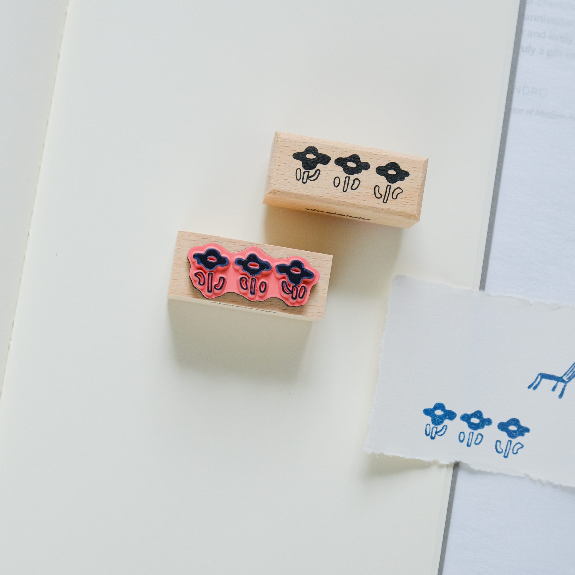 Dodolulu Wooden Stamp Set – By the Window — gallery