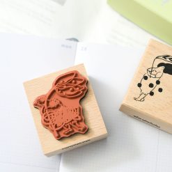 Dodolulu Wooden Stamp Set – Flower & Leaf — gallery