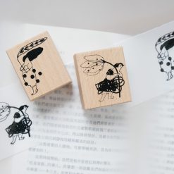 Dodolulu Wooden Stamp Set – Flower & Leaf — gallery