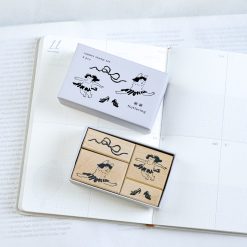 Dodolulu Wooden Stamp Set – Fluttering