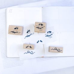 Dodolulu Wooden Stamp Set – Fluttering — gallery