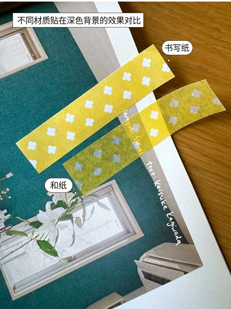 DON’T PUBLISH Molinta Die-Cut Washi Tape – Vibrant Pattern — gallery