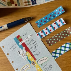 DON’T PUBLISH Molinta Die-Cut Washi Tape – Vibrant Pattern — gallery