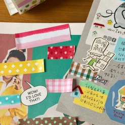 DON’T PUBLISH Molinta Die-Cut Washi Tape – Vibrant Pattern — gallery