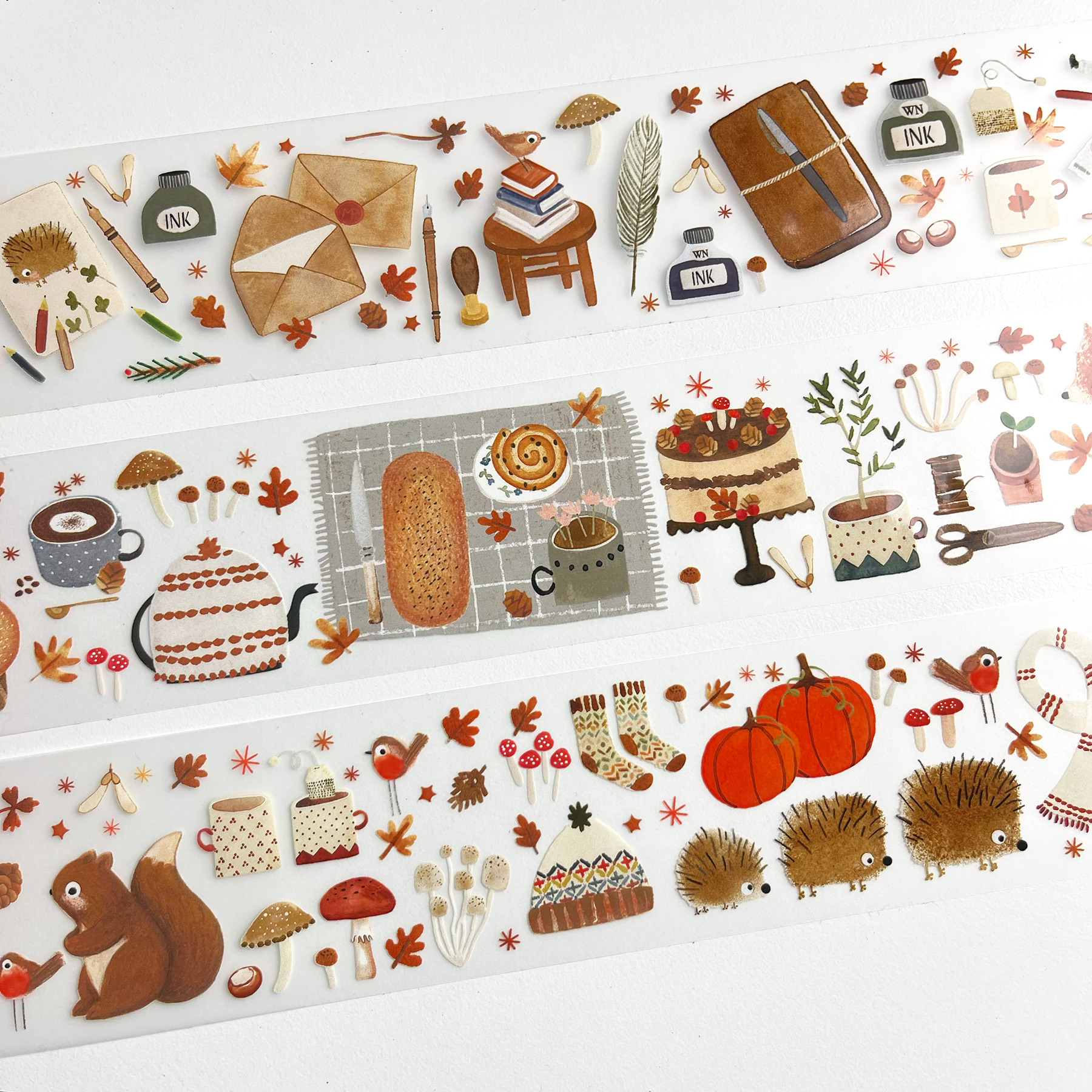 Miso Paper x Nettle and Twig "Cosy Hygge" Kiss-cut PET tape - Image 5