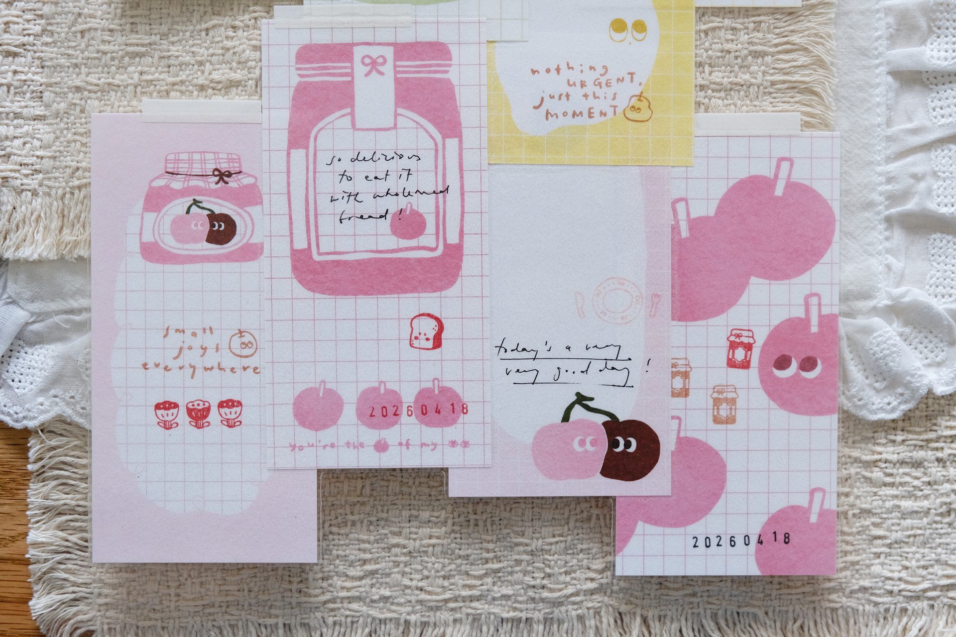 Eileen Tai Memo Pad – Fruit Jam