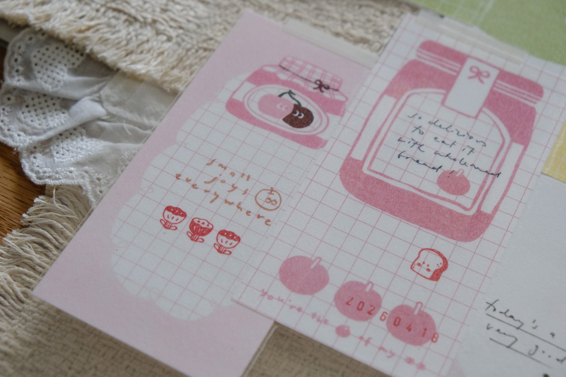 Eileen Tai Memo Pad – Fruit Jam — gallery