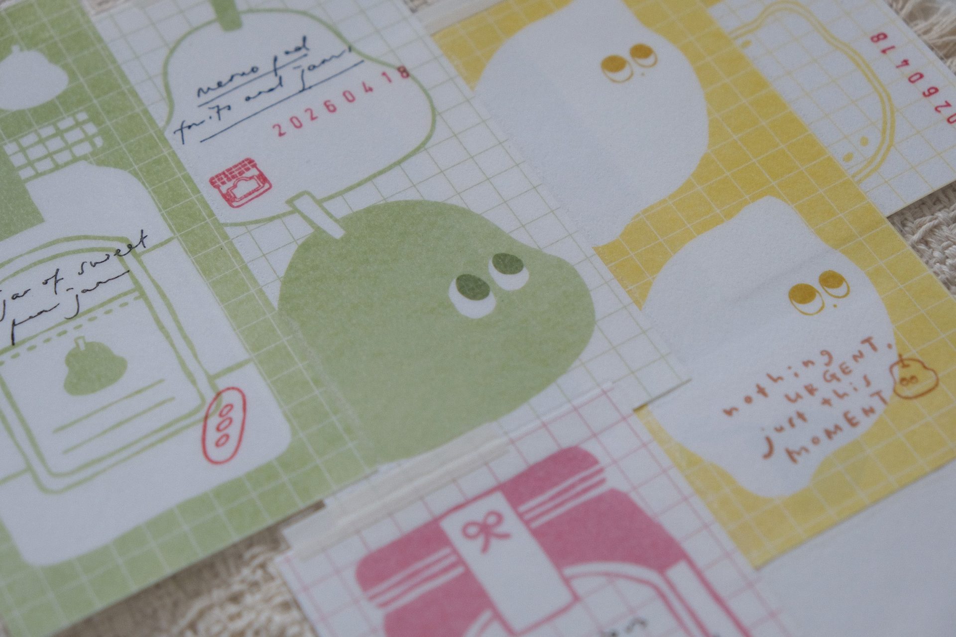 Eileen Tai Memo Pad – Fruit Jam — gallery