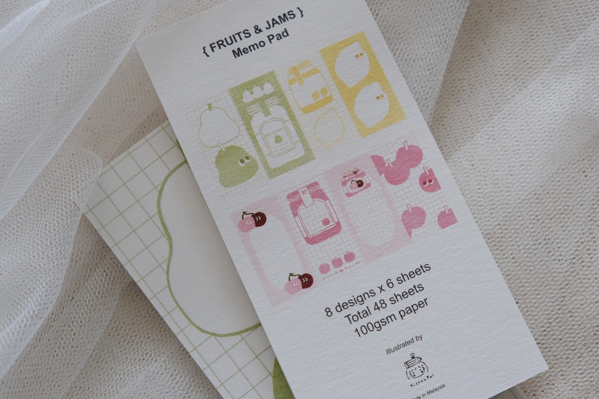 Eileen Tai Memo Pad – Fruit Jam — gallery