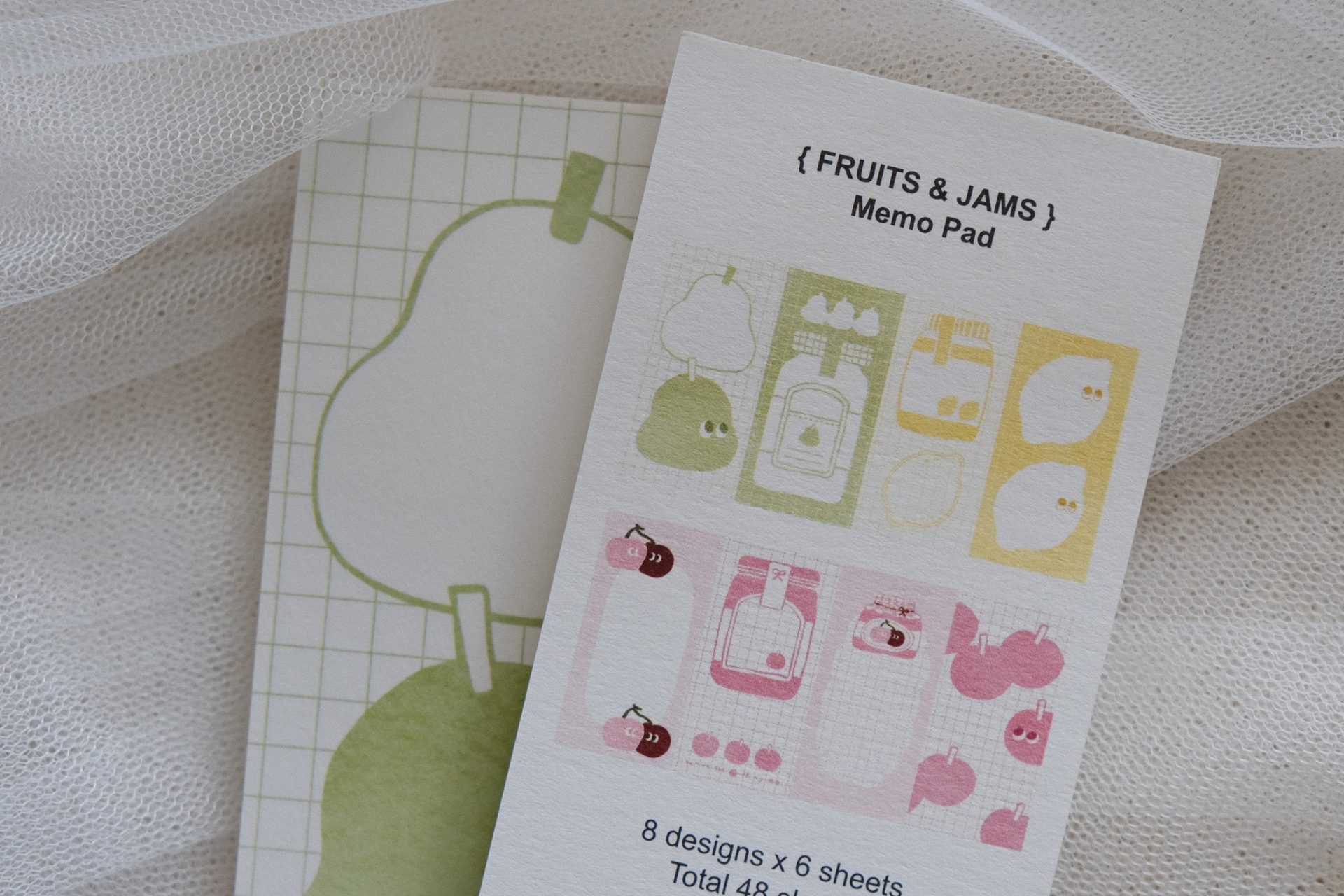 Eileen Tai Memo Pad – Fruit Jam — gallery