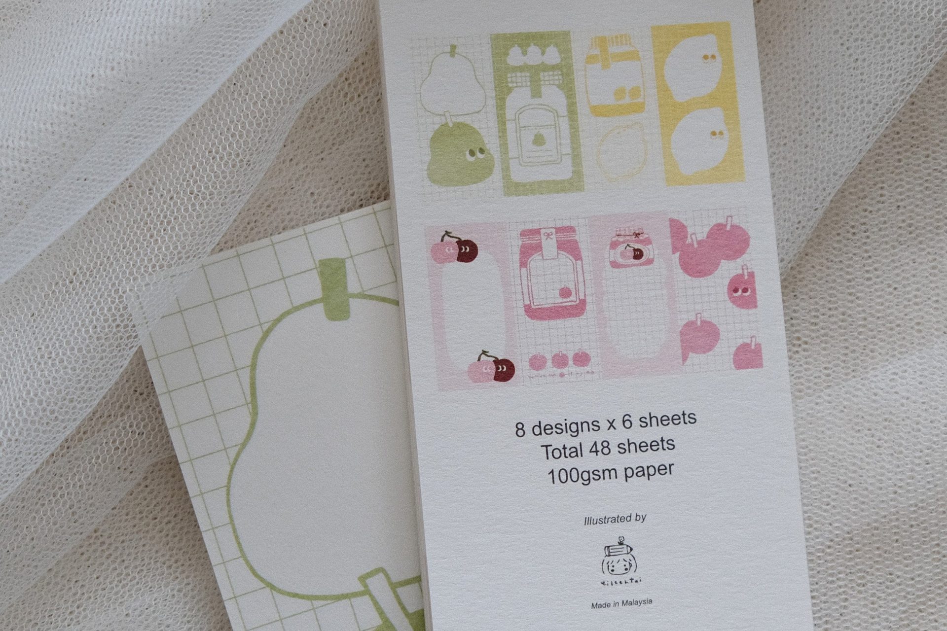 Eileen Tai Memo Pad – Fruit Jam — gallery