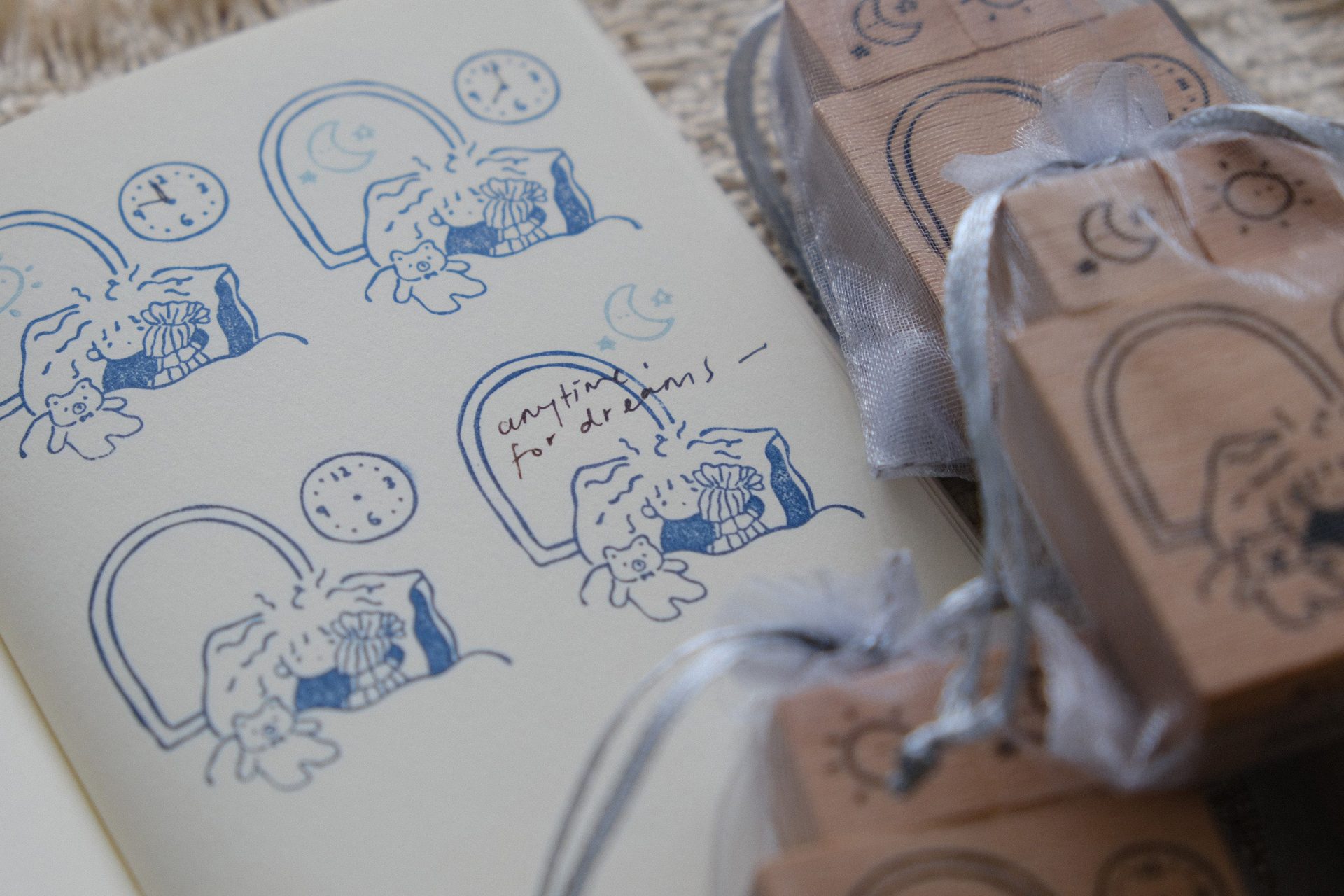 Eileen Tai Rubber Stamp Set – Anytime, For Dreams — gallery