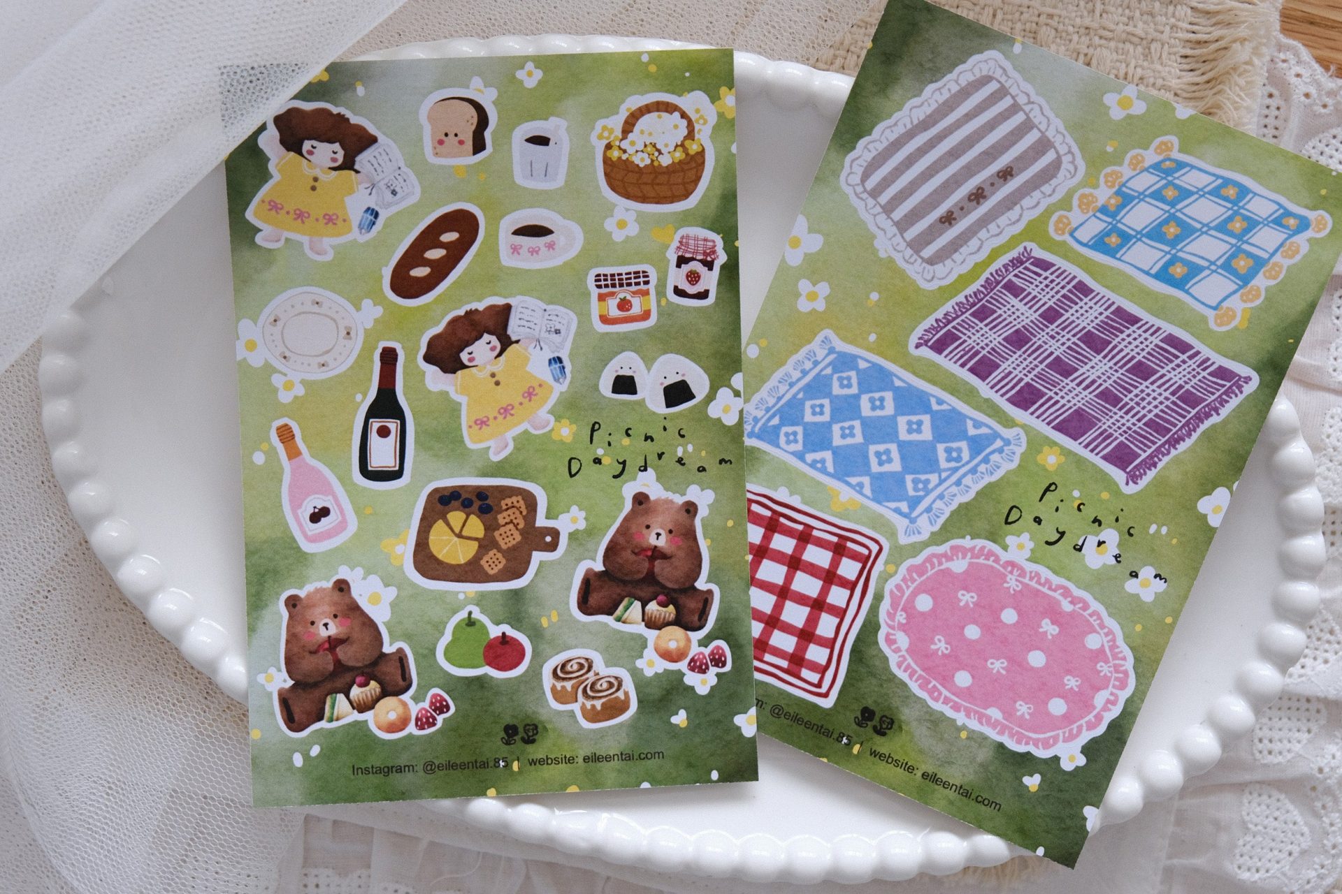 Eileen Tai Stickers – Picnic Daydream — gallery