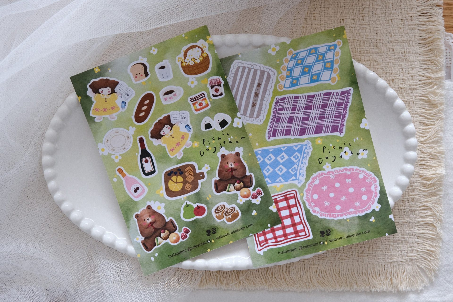 Eileen Tai Stickers – Picnic Daydream — gallery
