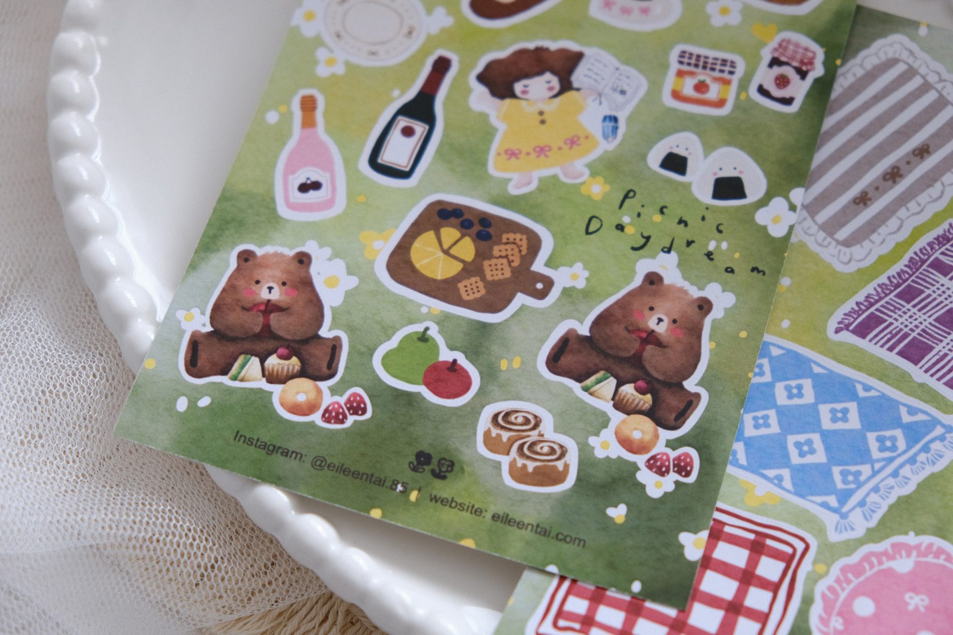 Eileen Tai Stickers – Picnic Daydream — gallery