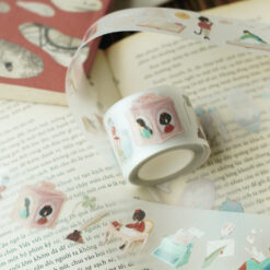 Teayou Kiss-cut PET Tape 'Enchanted Library'