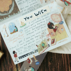 Teayou Kiss-cut PET Tape 'Enchanted Library'