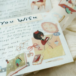 Teayou Kiss-cut PET Tape 'Enchanted Library'