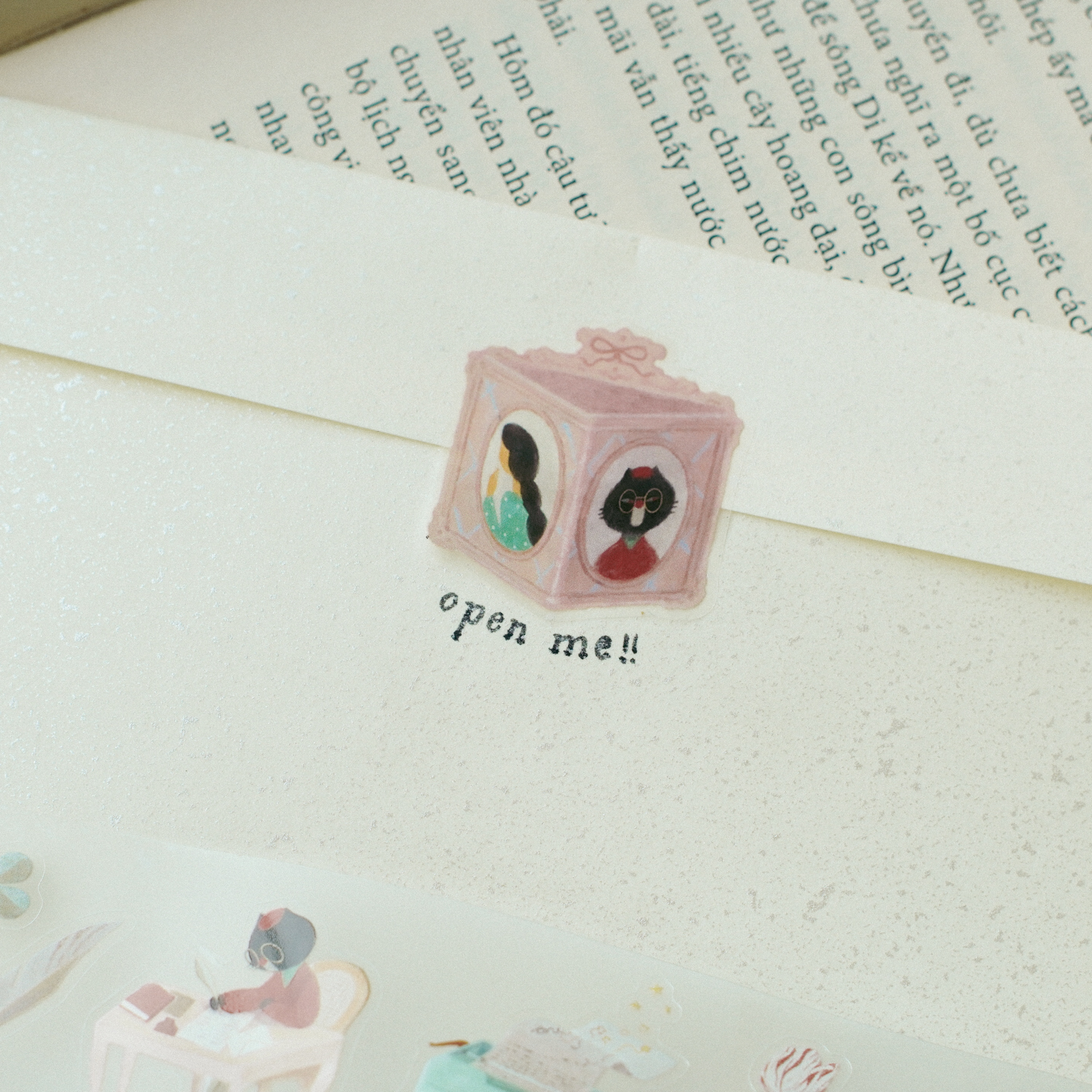 Teayou Kiss-cut PET Tape 'Enchanted Library'