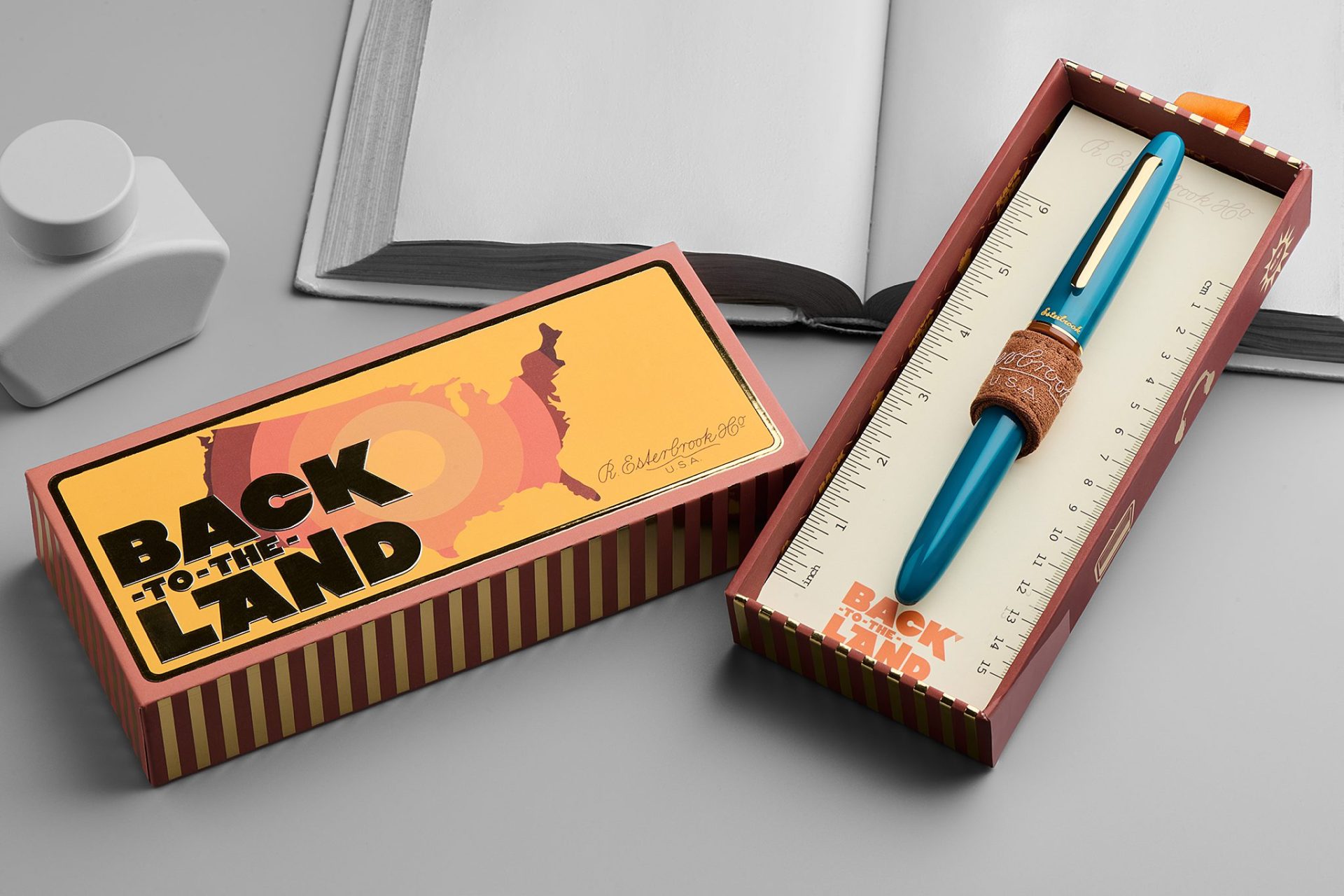 Esterbrook Estie Back To The Land Funky Lake Fountain Pen — gallery