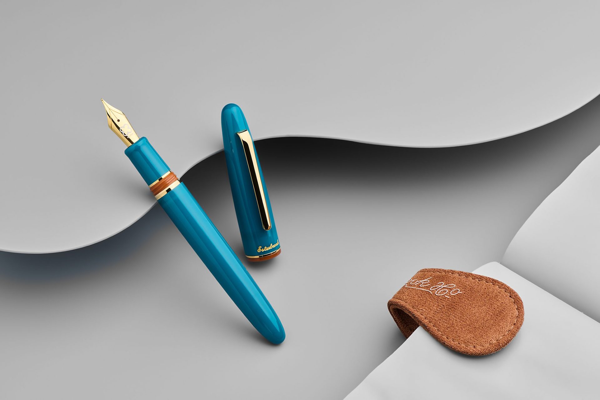 Esterbrook Estie Back To The Land Funky Lake Fountain Pen — gallery