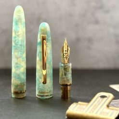 Esterbrook Estie Sea Glass Fountain Pen with Gold Trim — gallery