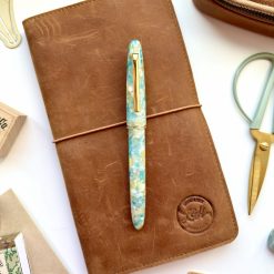 Esterbrook Estie Sea Glass Fountain Pen with Gold Trim — gallery