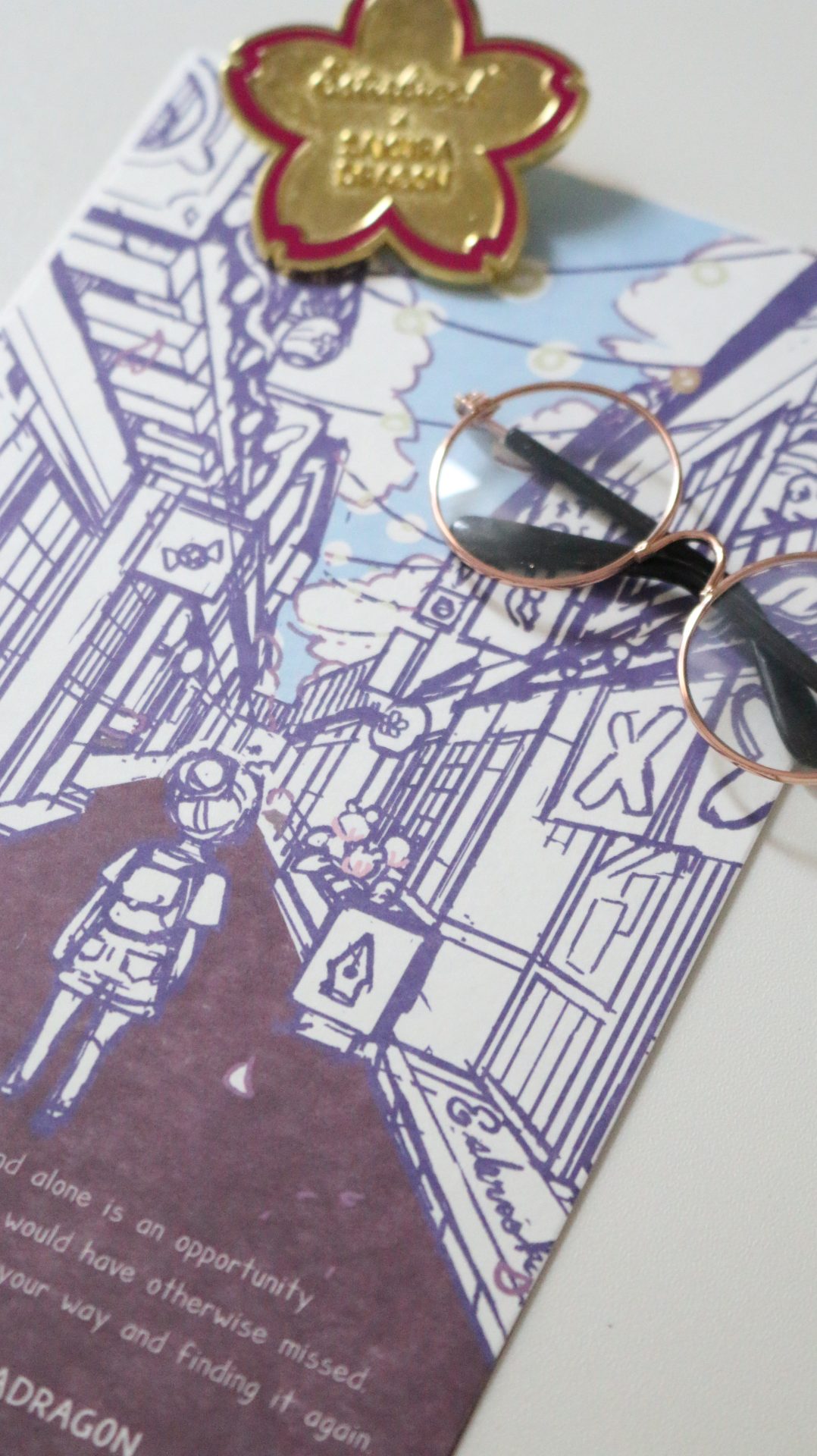 Esterbrook Sakura Street Flower Lapel Pin — gallery