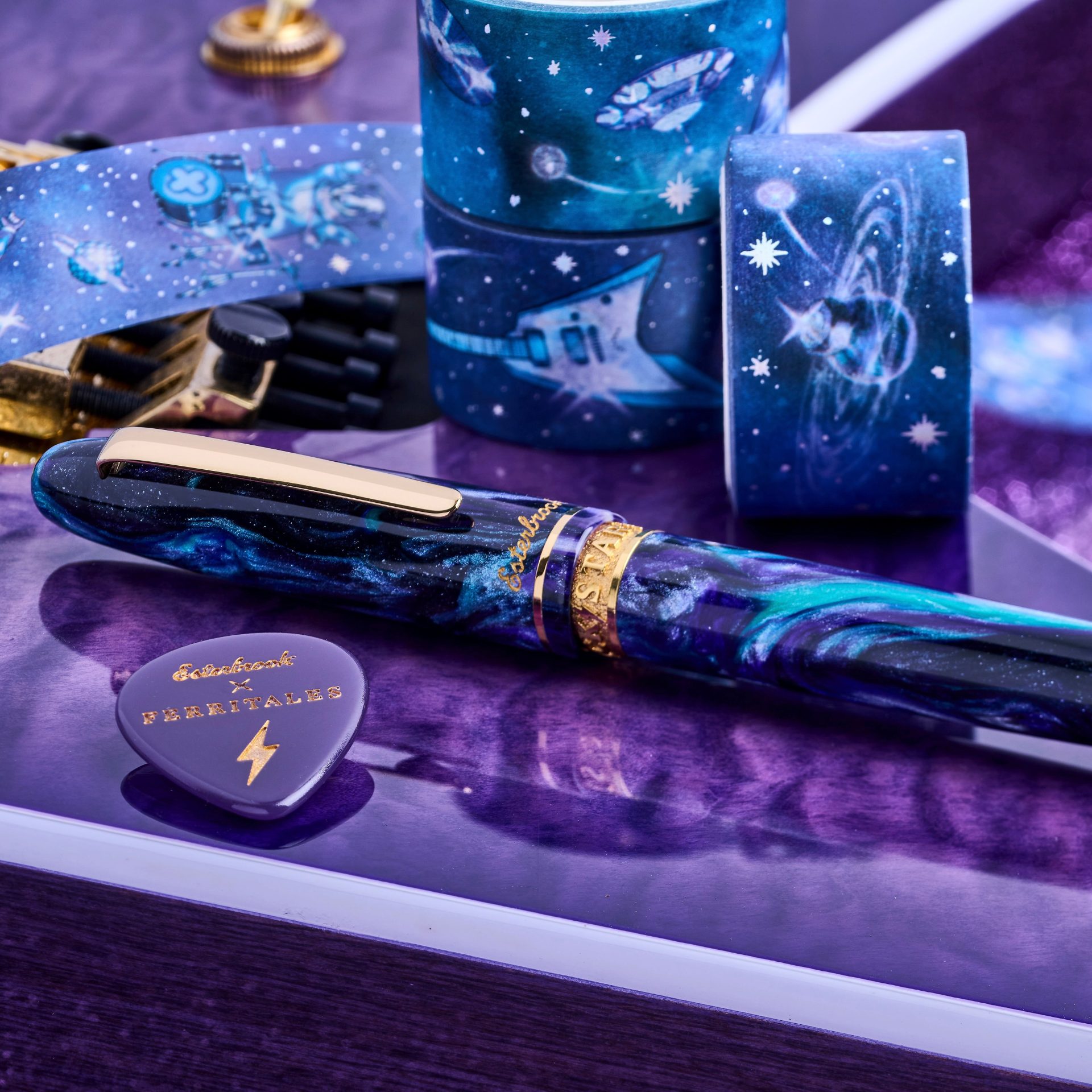 Esterbrook x Ferris Wheel Press Rockstar Estie Fountain Pen Set — gallery