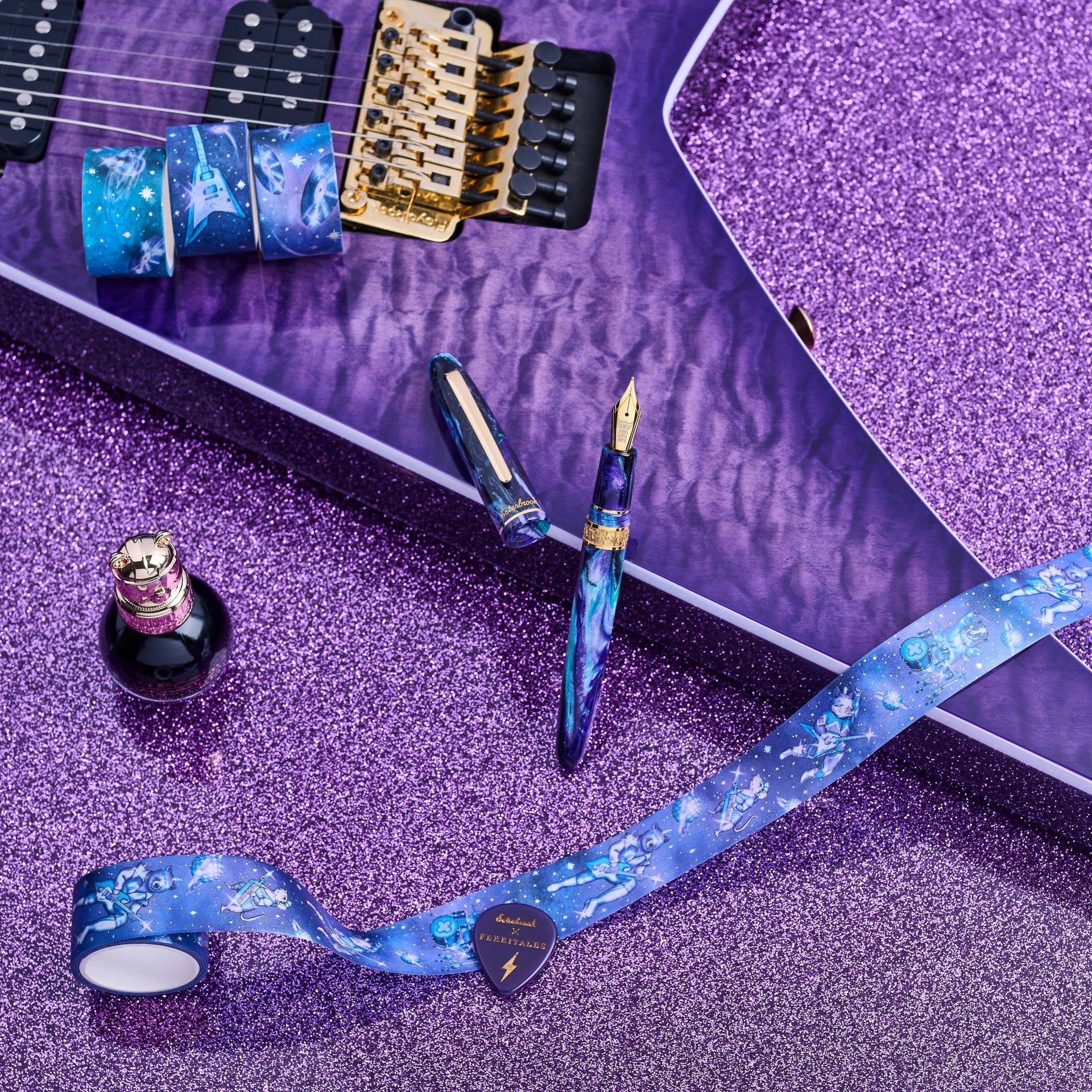 Esterbrook x Ferris Wheel Press Rockstar Estie Fountain Pen Set — gallery