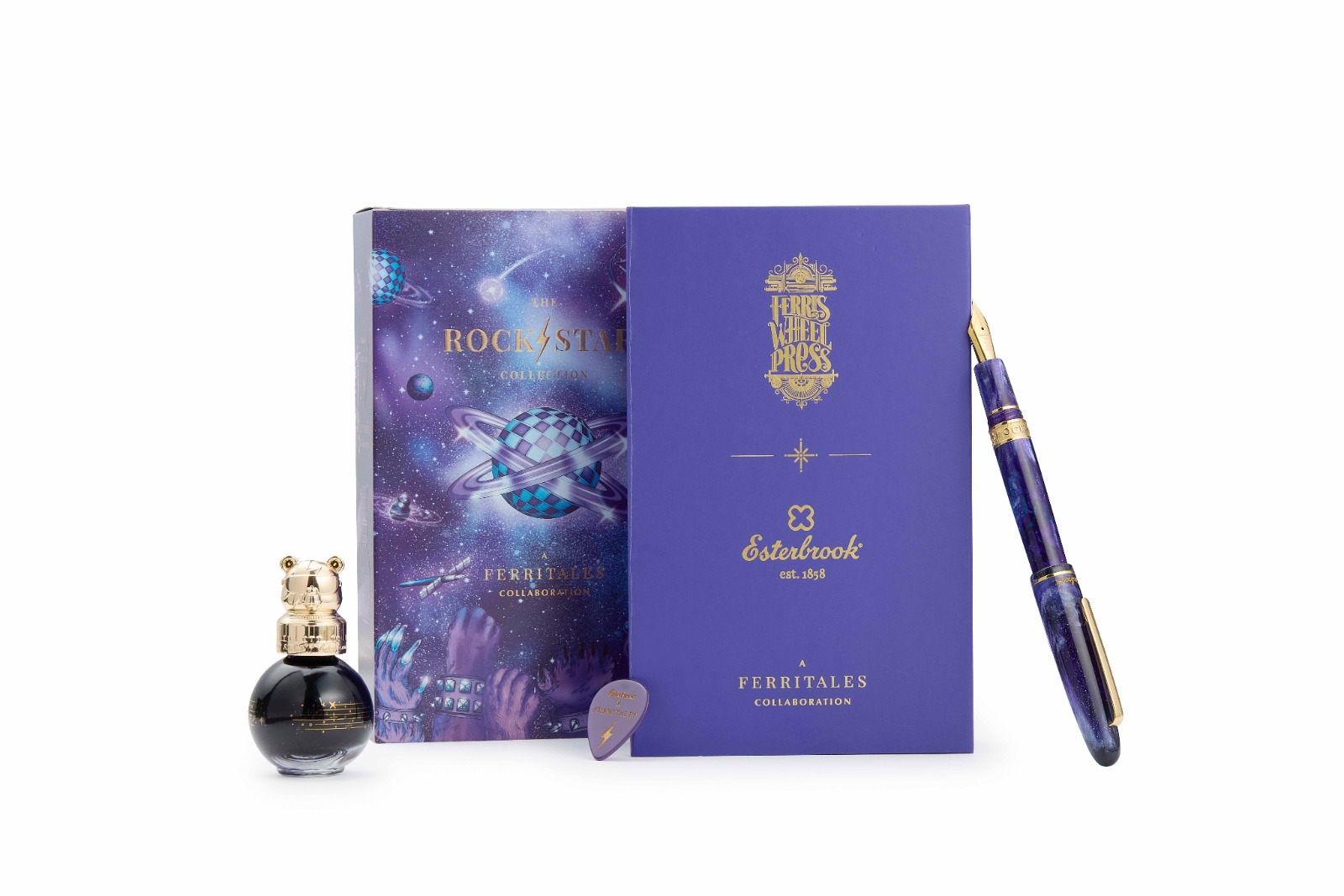 Esterbrook x Ferris Wheel Press Rockstar Estie Fountain Pen Set — gallery