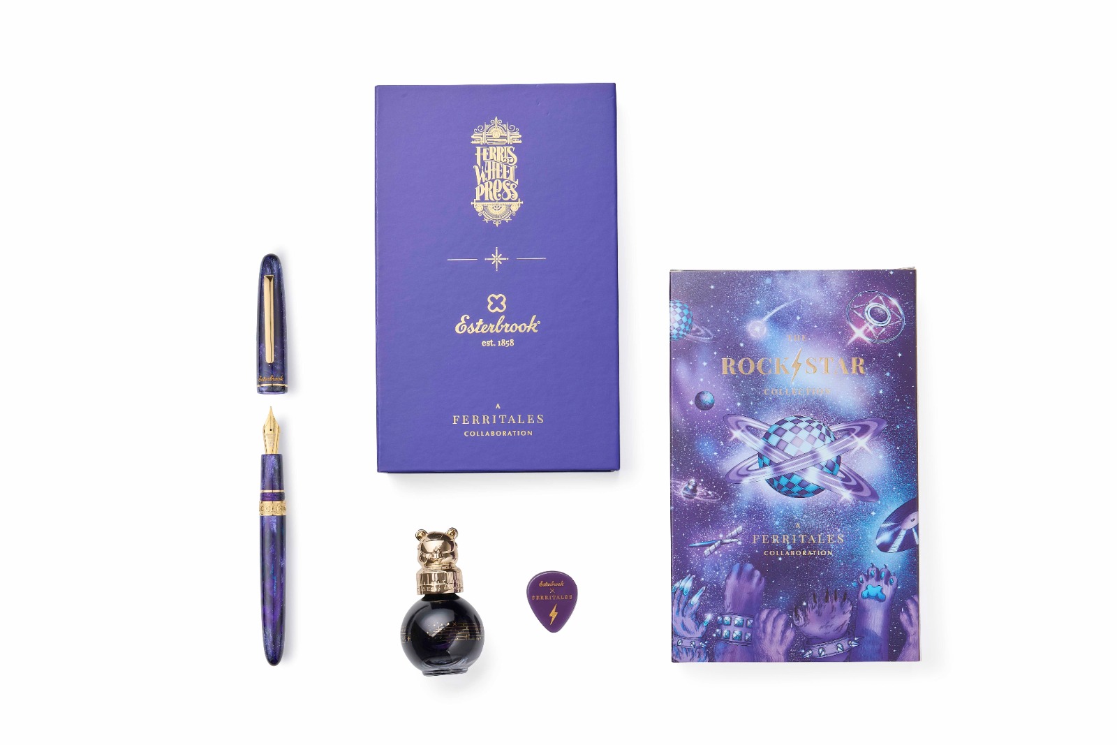 Esterbrook x Ferris Wheel Press Rockstar Estie Fountain Pen Set — gallery
