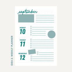 Everyday Explorers Co. A5 Memory Keeping Journal – Week — gallery