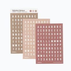 Everyday Explorers Co. Alphabet Sticker Sheets – Sakura Season