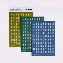Everyday Explorers Co. Alphabet Sticker Sheets – Sea Breeze