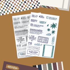 Everyday Explorers Co. Clear Stamp Set – Side Stories