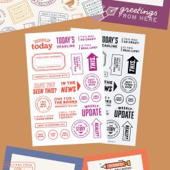 Everyday Explorers Co. Clear Stamp Set – Thoughts on Today