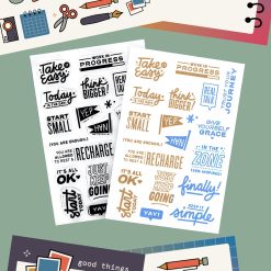 Everyday Explorers Co. Clear Stamp Set – Today is the Day
