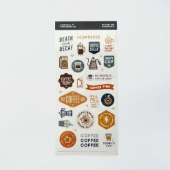 Everyday Explorers Co. Clear Sticker Sheet – Coffee
