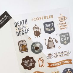 Everyday Explorers Co. Clear Sticker Sheet – Coffee — gallery