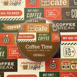 Everyday Explorers Co. Washi Tape – Coffee Time