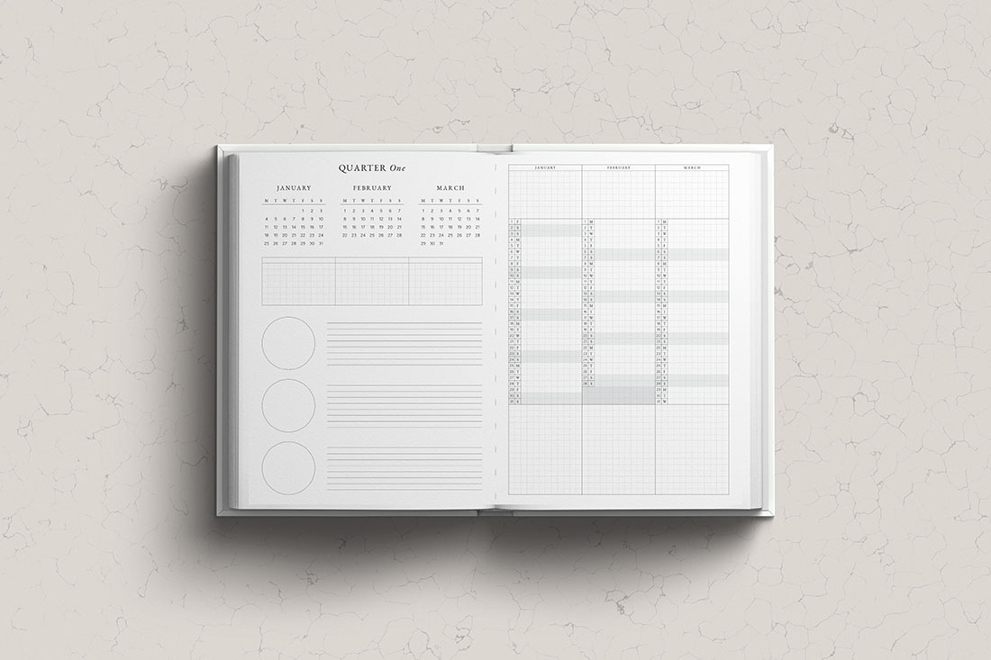 Faded Chronicle 2027 A5 Planner Full Year - Image 5
