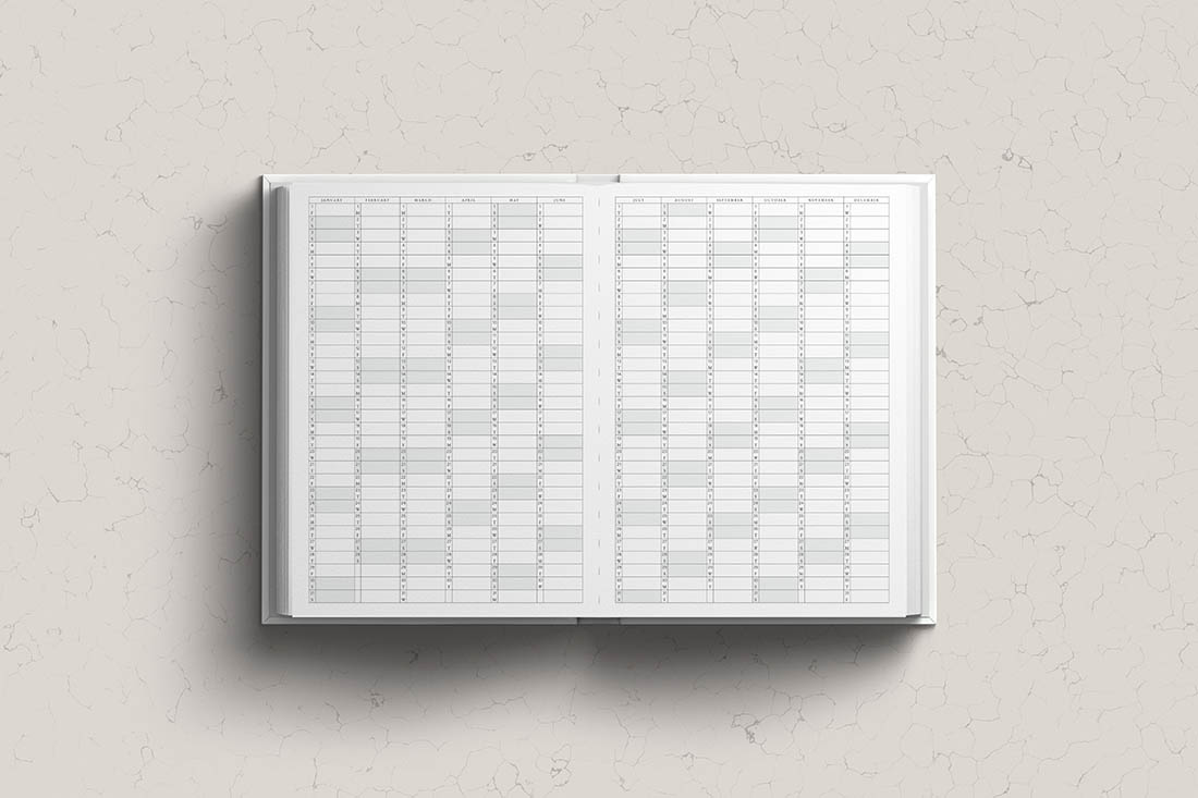 Faded Chronicle 2027 A5 Planner Full Year - Image 6