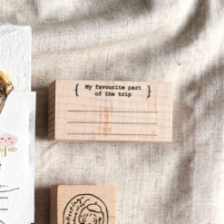 Eileen Tai Travel Journal Rubber Stamps - Series 02 - Image 7