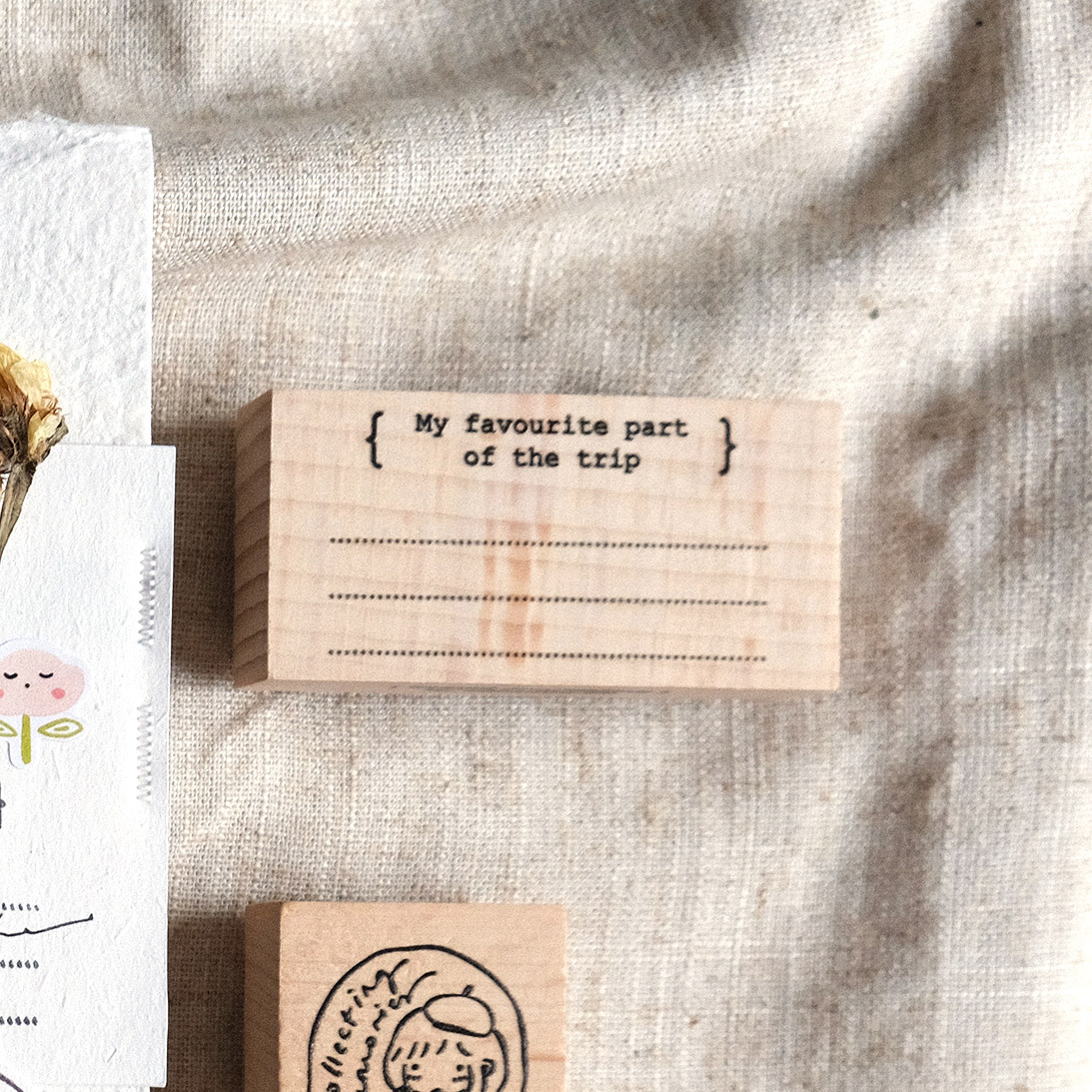 Eileen Tai Travel Journal Rubber Stamps - Series 02 - Image 7