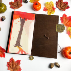5th Anniversary Miso Paper File Folder - A Tiny Autumn (Regular TN Size)