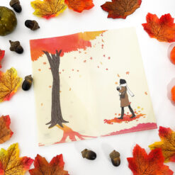 5th Anniversary Miso Paper File Folder - A Tiny Autumn (Regular TN Size)