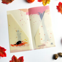 5th Anniversary Miso Paper File Folder - A Tiny Autumn (Regular TN Size)